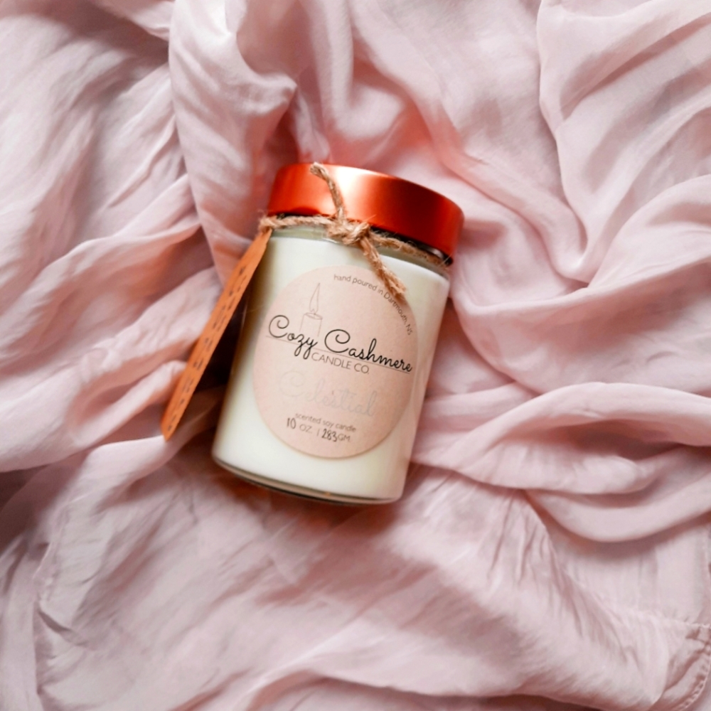 10oz Celestial Soy Candle Hand Poured